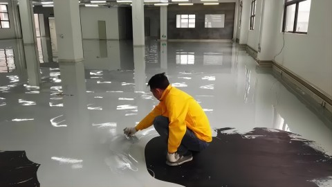 自贡防腐防静电地坪,防腐防静电自流平地坪